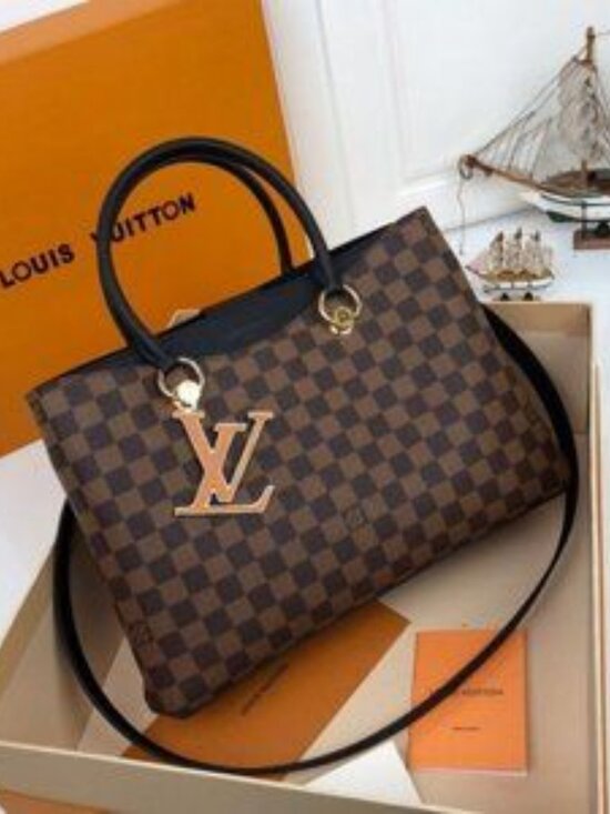 Louis Vuitton Handbags - ?Louis Vuitton? Damier LV Riverside Tote